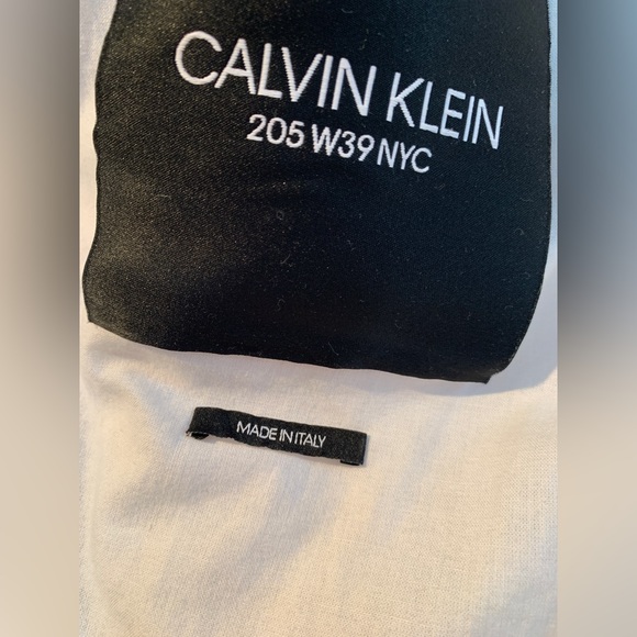 Raf Simons Calvin Klein 205w39nyc Double Breasted Moleskin Mens Over Coat - Picture 9 of 15